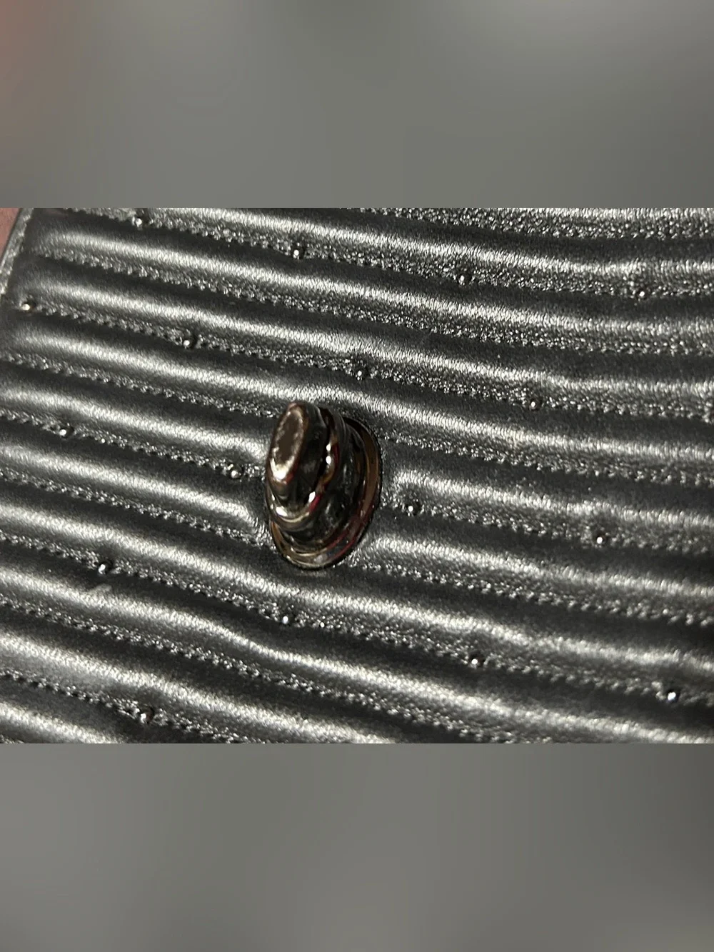 Coach Parker w/Quilting & Rivets/Black